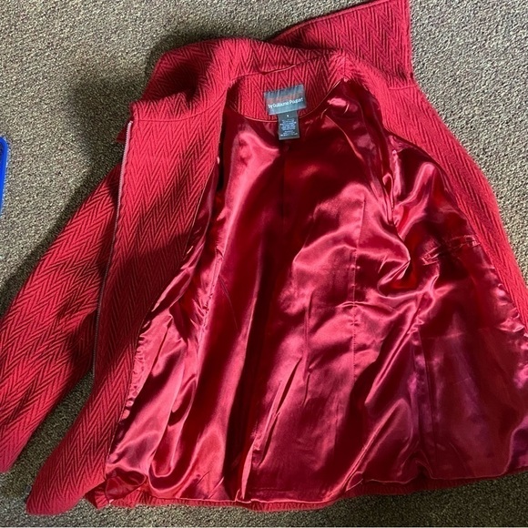 𝅺MODERNIST by Guillaume Poupart wool blend jacket with off center zipper. Chic. - Picture 3 of 8